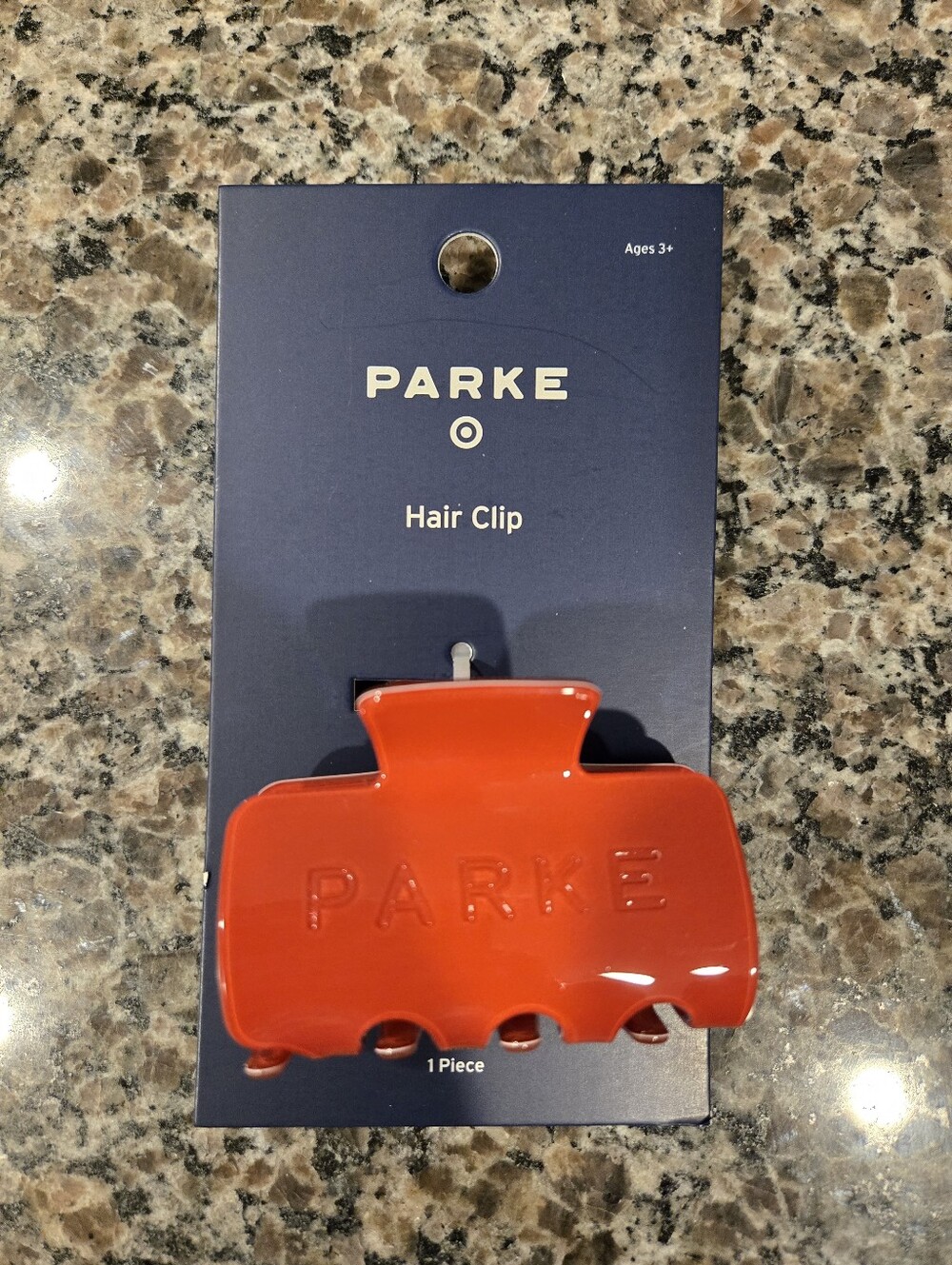 Parke x Target Hair Claw Clip RED